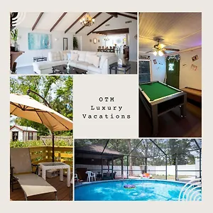 Private Waterfront Pool With Game And Stunning Mother-in-law Suite! Tampa